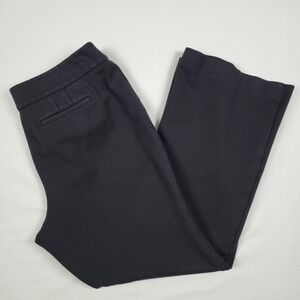 Talbots 12P Petite Black Bootcut Pants Career Casual Stretch Trousers‎